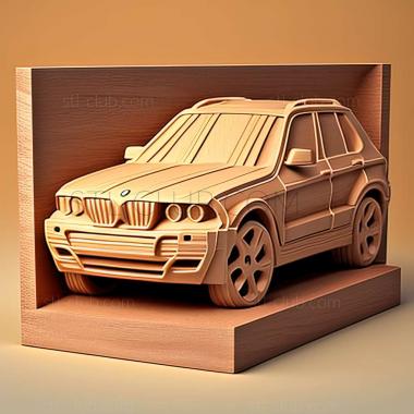 3D модель BMW X5 E53 (STL)